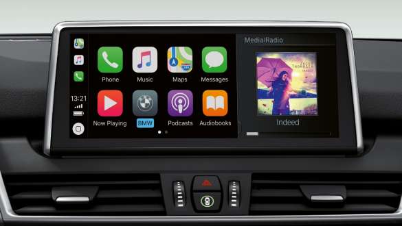 Apple CarPlay® v BMW serije 2 Active Tourer Apple CarPlay® v BMW serije 2 Active Tourer, F45 2018, notranjost