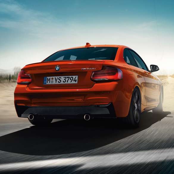 BMW serije 2 Coupé, posnetek zadnje strani BMW serije 2 Coupé, posnetek zadnje strani