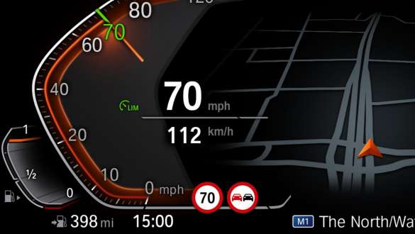 Samodejni Speed Limit Assist BMW serije 3 Touring, samodejni Speed Limit Assist