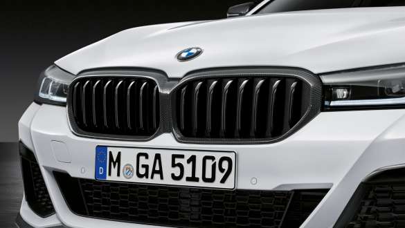 BMW serije 5 Limuzina, G30, karbonski sprednji podaljšek odbijača M Performance BMW serije 5 Limuzina, G30, karbonski sprednji podaljšek odbijača M Performance