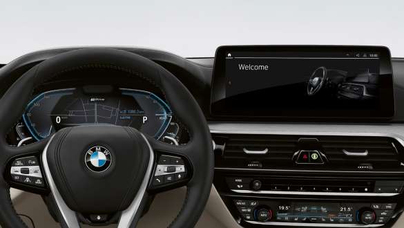 BMW serije 5 Touring, G31, BMW Live Cockpit Professional, notranjost BMW serije 5 Touring, G31, osvežitev 2020, BMW Live Cockpit Professional, notranjost, kokpit