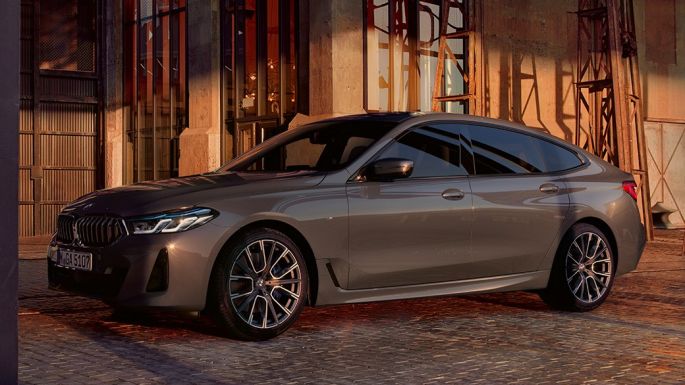 Silhueta BMW serije 6 Gran Turismo, G32, 2020 BMW serije 6 Gran Turismo, 640i xDrive, G32, 2020, Bernina Grey, stranski pogled