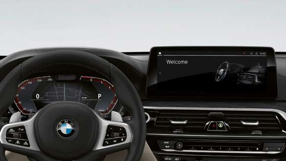 BMW Live Cockpit Professional v BMW serije 6 Gran Turismo, G32, 2020 BMW Live Cockpit Professional v BMW serije 6 Gran Turismo, G32, 2020, notranjost