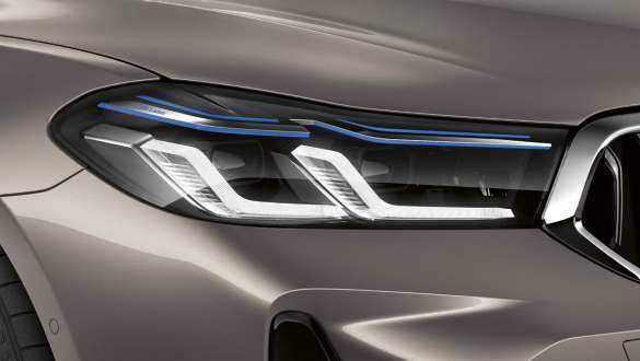 Laserske luči BMW pri BMW serije 6 Gran Turismo, G32, 2020 Laserske luči BMW pri BMW serije 6 Gran Turismo, 640i xDrive, G32, 2020, Bernina Grey