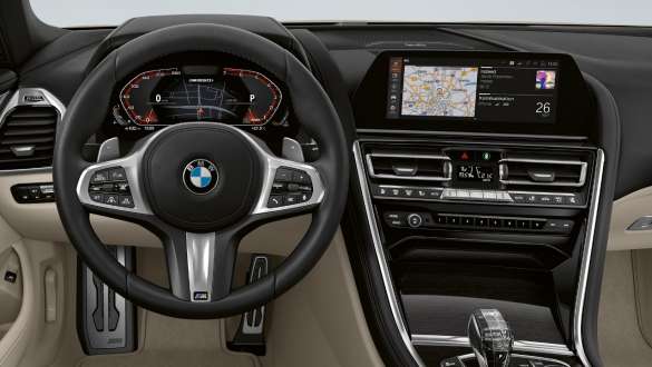 BMW M850i xDrive v kovinskem odtenku Dravit Grey, BMW Live Cockpit Professional. BMW M850i xDrive v kovinskem odtenku Dravit Grey, BMW Live Cockpit Professional.
