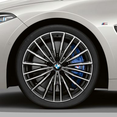 BMW M850i xDrive, 20-palčna večkraka platišča iz lahke zlitine 729 M. BMW M850i xDrive, 20-palčna večkraka platišča iz lahke zlitine 729 M.