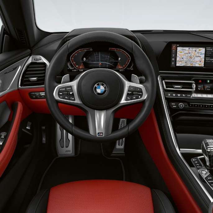 Paket M Sport, kokpit BMW serije 8 Gran Coupé, paket M Sport, kokpit