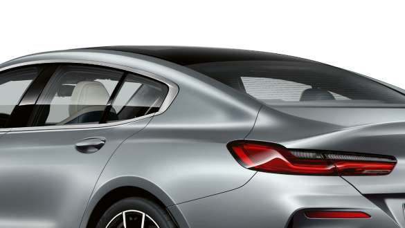 C-stebriček z zasnovo plavuti BMW serije 8 Gran Coupé, C-stebriček z zasnovo plavuti