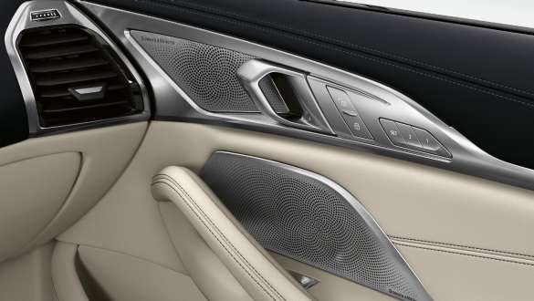Sistem za prostorski zvok Bowers & Wilkins Diamond BMW serije 8 Gran Coupé, sistem za prostorski zvok Bowers & Wilkins Diamond