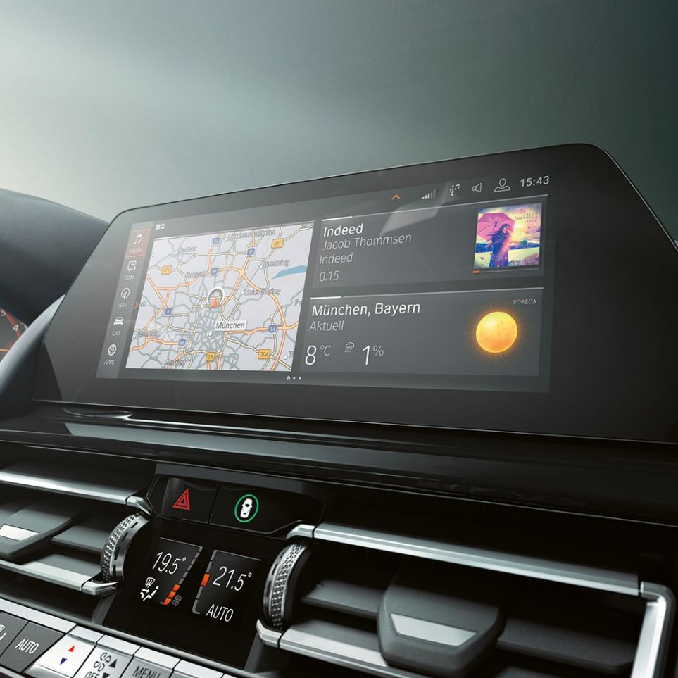 BMW Live Cockpit Professional BMW serije 8 Gran Coupé, BMW Live Cockpit Professional