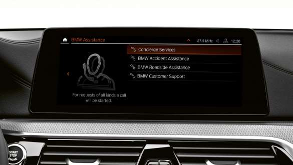 Concierge Service v BMW M550d xDrive Touring Concierge Service v BMW M550d xDrive Touring G31, kokpit