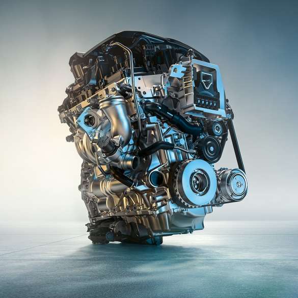 Motor BMW X2 M35i Bencinski motor M TwinPower Turbo v BMW X2 M35i, 2018 F39