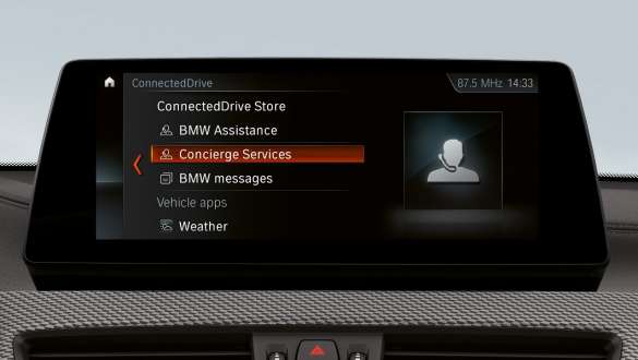 Concierge Service v BMW X2 M35i F39 Concierge Service v BMW X2 M35i, 2018 F39, notranjost