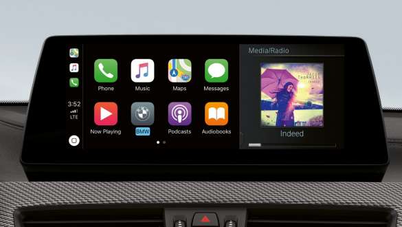 Apple CarPlay® v BMW X2 M35i F39 Apple CarPlay® v BMW X2 M35i, 2018 F39, notranjost
