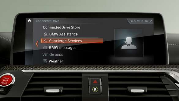Storitve ConnectedDrive v BMW X2 M35i F39 Storitve ConnectedDrive v BMW X2 M35i, 2018 F39, notranjost