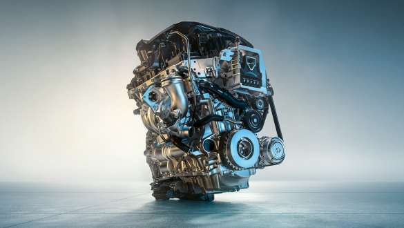 Motor BMW X2 M35i 4-valjni bencinski motor BMW M TwinPower Turbo v BMW X2 M35i, 2018 F39