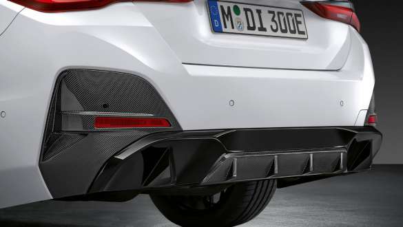 BMW i4 M50, G26, 2021, karbonski zadnji difuzor M Performance BMW i4 M50, G26, 2021, karbonski zadnji difuzor M Performance