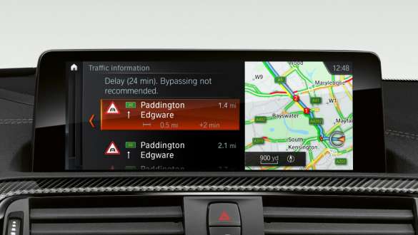 Real Time Traffic Information za M-avtomobile BMW serije 2 Coupé Real Time Traffic Information za M-avtomobile BMW serije 2 Coupé F87 2018, podroben pogled notranjosti
