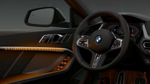 Notranje okrasne obloge BMW M235i xDrive Gran Coupé Notranje okrasne letve v barvi Illuminated Brooklyn BMW M235i xDrive Gran Coupé F44, notranjost