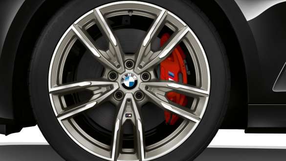 M športne zavore, BMW M340i xDrive Limuzina, G20, 2020 BMW M340i xDrive Limuzina, G20, 2020, M športne zavore, pogled od blizu na kolo