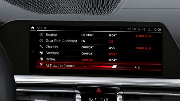 M Setup, BMW M3 Limuzina, G80, 2020 BMW M3 Limuzina, G80, 2020, BMW M3, M Setup, nadzorni prikazovalnik, notranjost