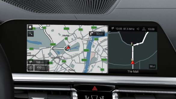 BMW Live Cockpit Professional, BMW M3 Limuzina, G80, G20 BMW M3 Limuzina, G80, G20, BMW Live Cockpit Professional, nadzorni prikazovalnik, notranjost
