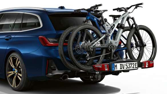 Zadnji prtljažnik za kolesa BMW Pro 2.0. BMW M340i xDrive in M340d xDrive Touring, G21, zadnji prtljažnik za kolesa BMW Pro 2.0