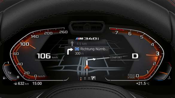 BMW M340i xDrive Touring (G21), M posebna instrumentna plošča BMW M340i xDrive Touring (G21), M posebna instrumentna plošča
