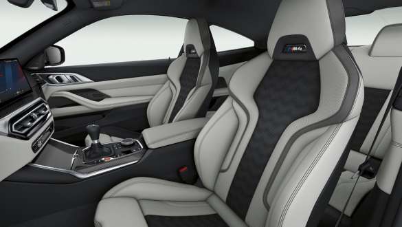 Sedeži M Sport, BMW M4 Coupé, G82, 2020 BMW M4 Coupé, G82, 2020, sedeži M Sport, notranjost