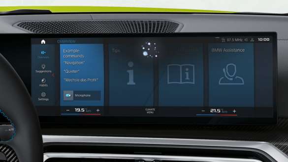 Modeli BMW M4, G82, G22, Intelligent Personal Assistant Modeli BMW M4, G82, G22, Intelligent Personal Assistant