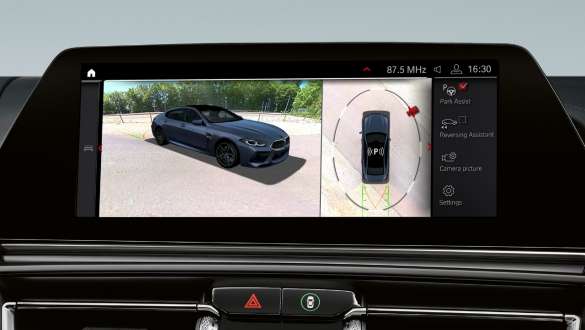 Parkirni Asistent Plus M-avtomobili BMW serije 8 Gran Coupé Parkirni Asistent Plus M-avtomobili BMW serije 8 Gran Coupé F93 2020, notranjost