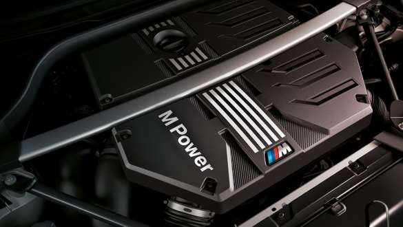BMW X3 M Competition, F97, LCI, 2021, vrstni 6-valjni bencinski motor BMW M TwinPower Turbo BMW X3 M Competition, F97, LCI, osvežitev 2021, pogled od blizu na vrstni 6-valjni bencinski motor BMW M TwinPower Turbo