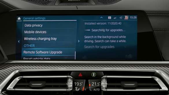 BMW X6, 2019, Remote Software Upgrade BMW X6, 2019, Remote Software Upgrade