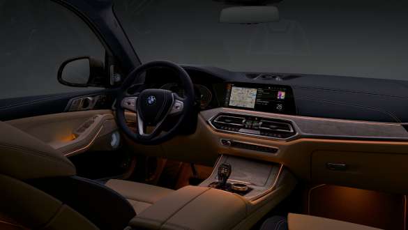 BMW X7, G07, 2019, ambientalna razsvetljava BMW X7, G07, 2019, ambientalna razsvetljava