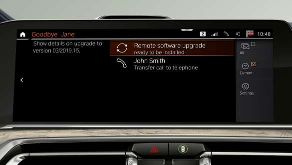 BMW X7, G07, 2019, Remote Software Upgrade BMW X7, G07, 2019, Remote Software Upgrade