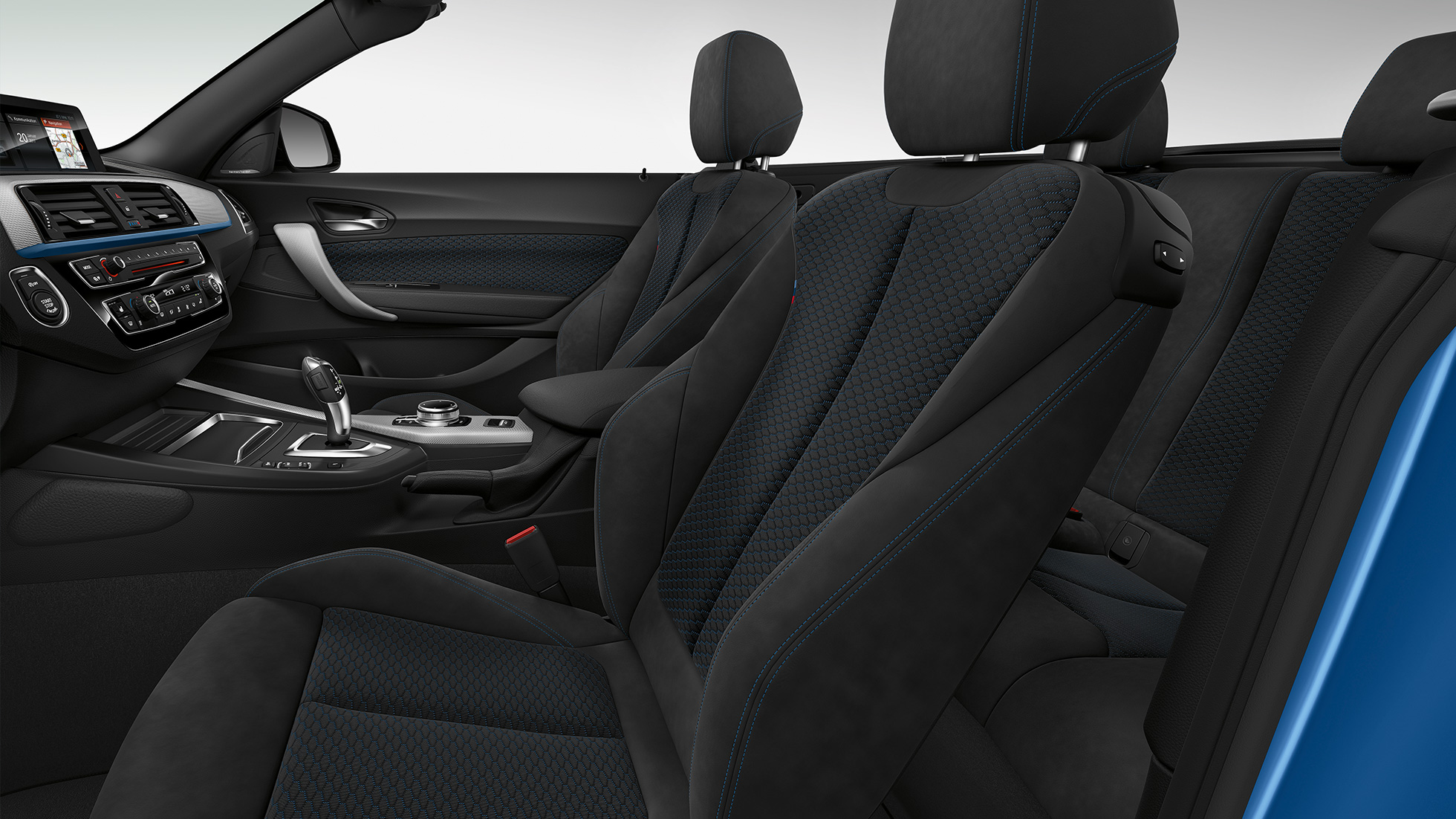 BMW serije 2 Cabrio, notranjost modela M Sport BMW serije 2 Cabrio, notranjost modela M Sport