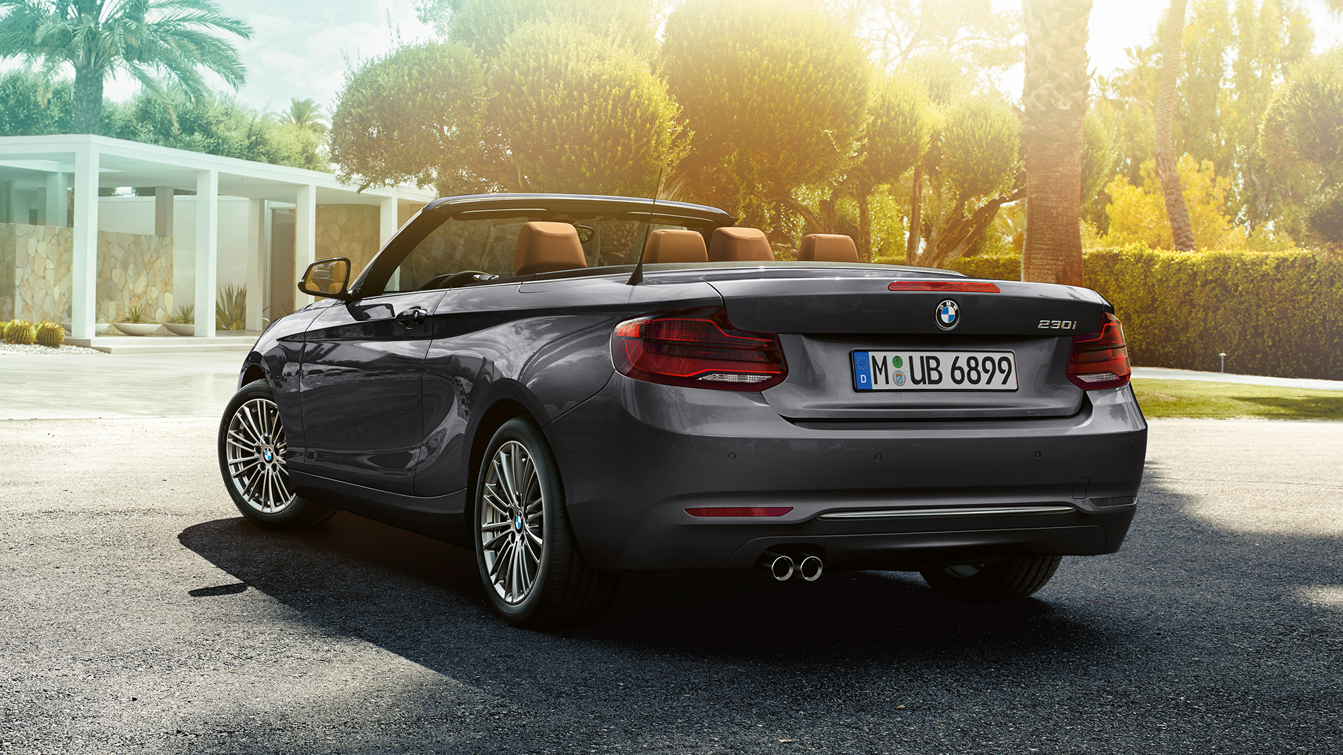 BMW serija 2 Cabrio, polprofil od zadaj BMW serija 2 Cabrio, polprofil od zadaj