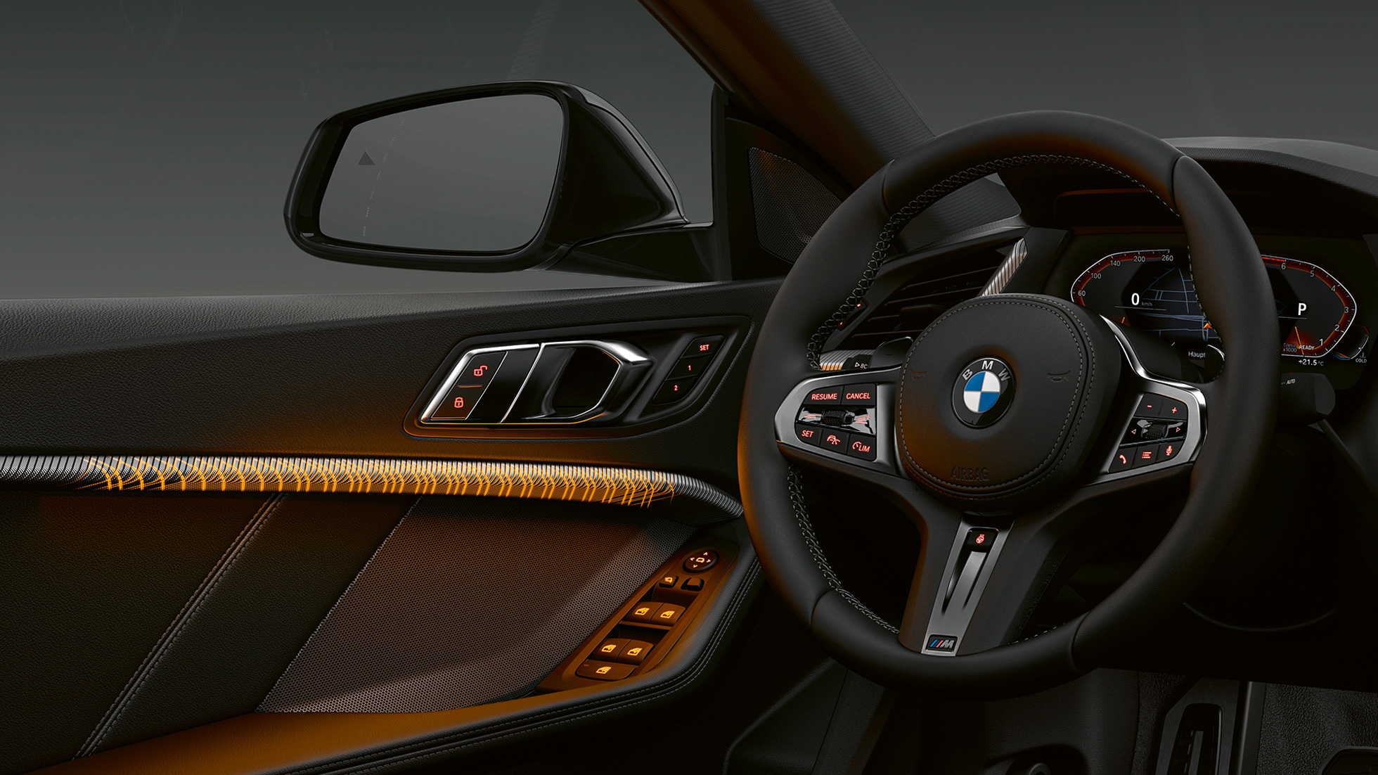 Osvetljeni notranji okrasni okvirji BMW serije 2 Gran Coupé Osvetljeni notranji okrasni okvirji BMW serije 2 Gran Coupé F44, notranjost