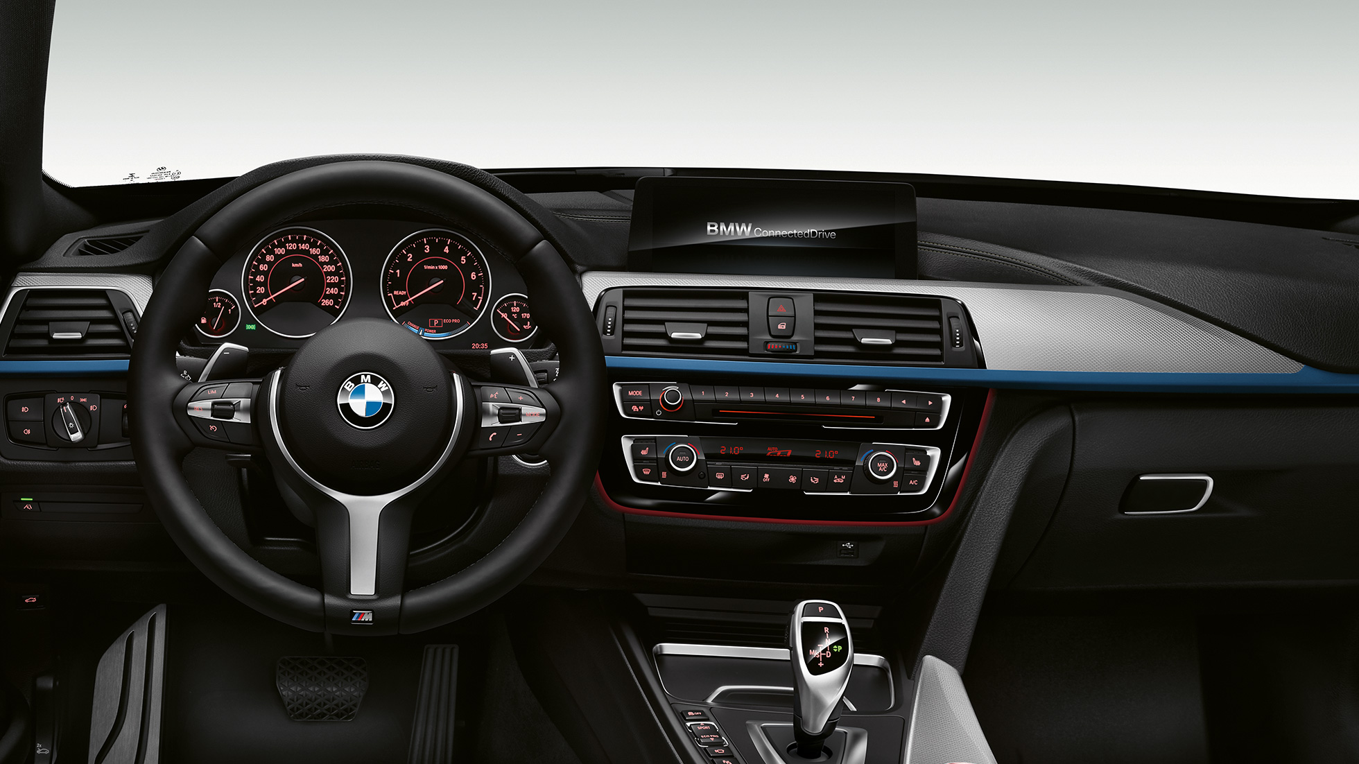 BMW serije 3 Gran Turismo, Model M Sport kokpit BMW serije 3 Gran Turismo, Model M Sport kokpit