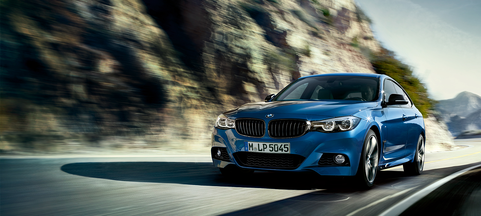 BMW serije 3 Gran Turismo, posnetek vožnje od spredaj