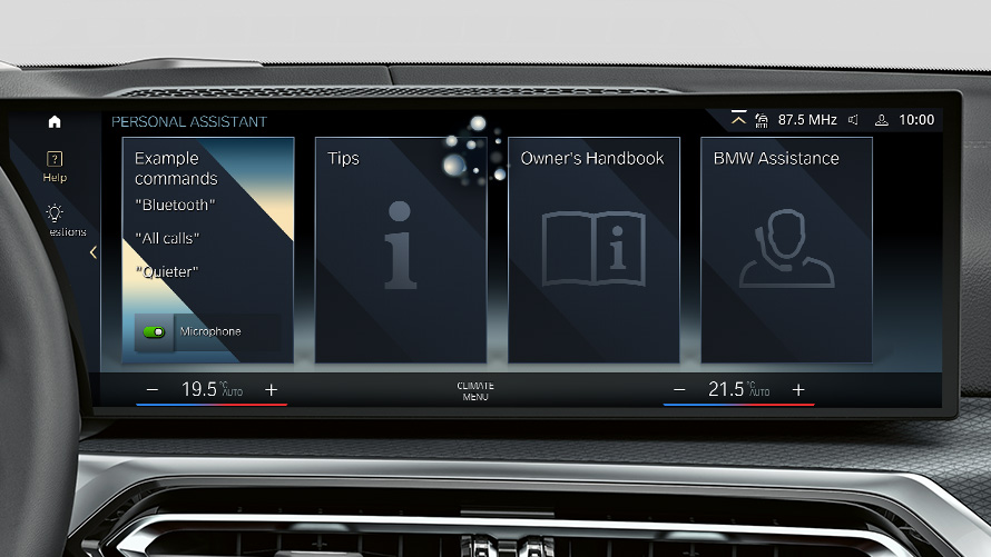 BMW Intelligent Personal Assistant BMW serije 3 Limuzina, LCI, G20, BMW Intelligent Personal Assistant
