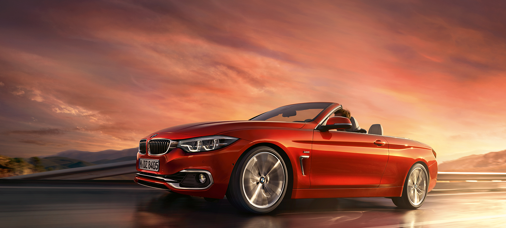 BMW serije 4 Cabrio, posnetek vožnje BMW serije 4 Cabrio, posnetek vožnje