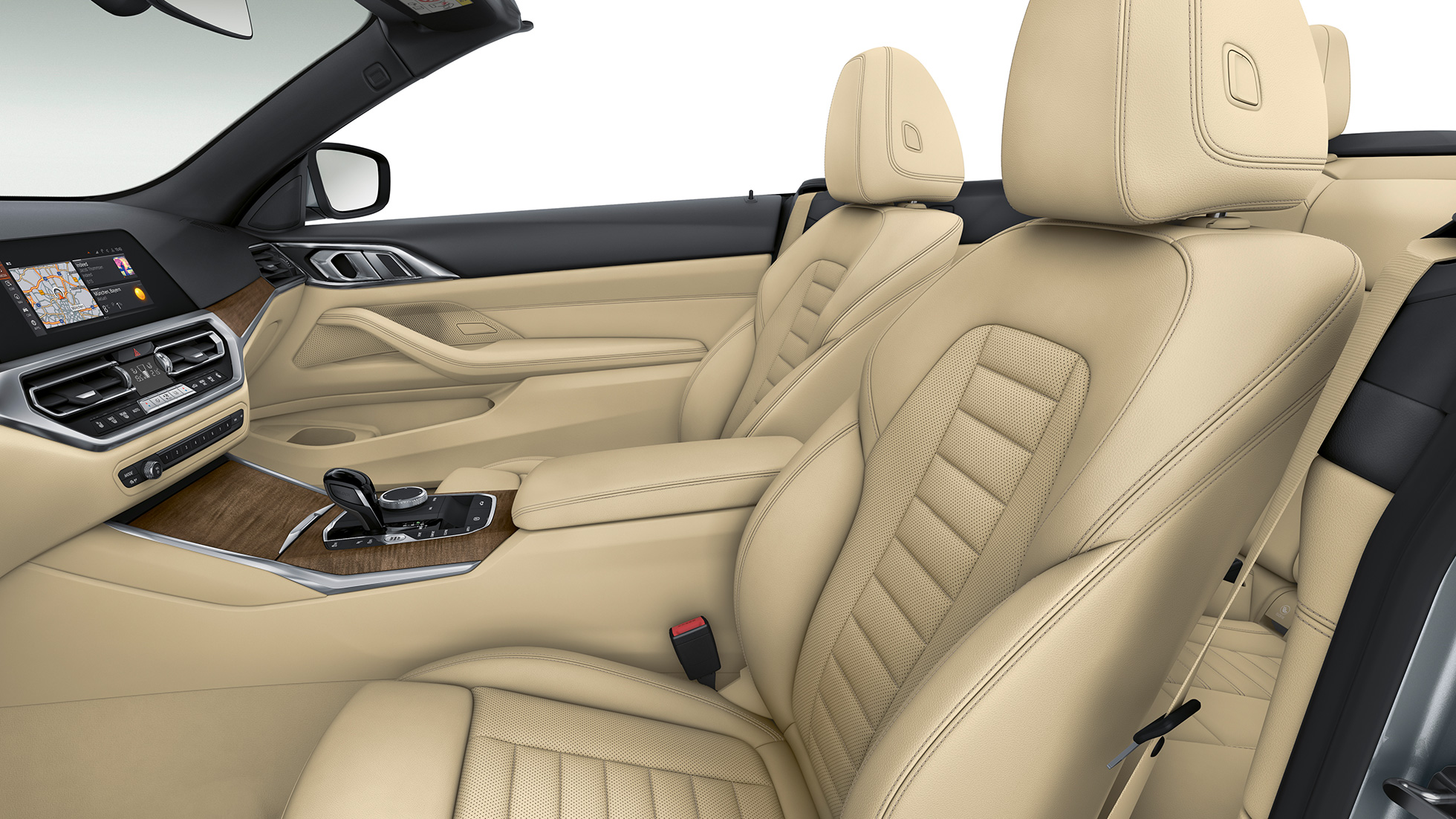 Sedeži, BMW serije 4 Cabrio, model Base, G23, 2020 BMW serije 4 Cabrio, G23, 2020, model Base, notranjost, sedeži
