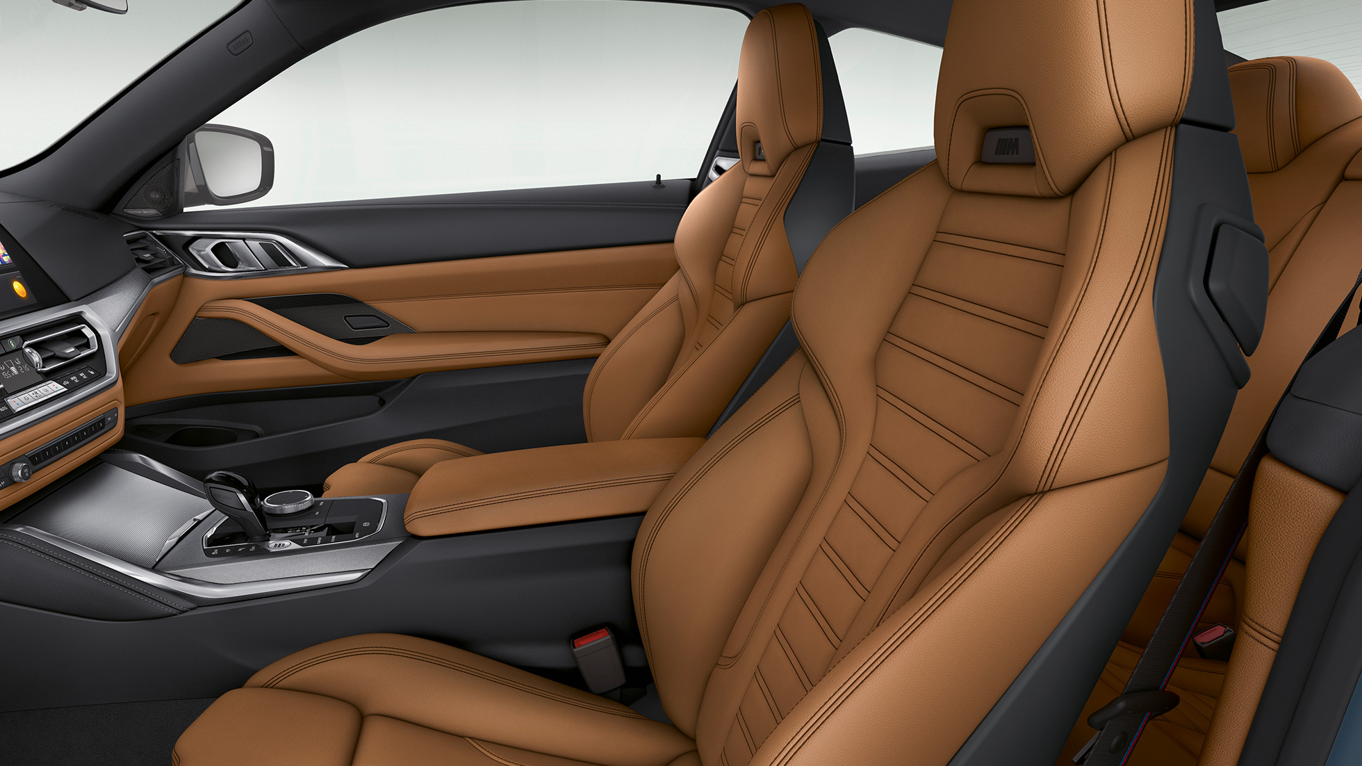 Upravljalni elementi v BMW serije 4 Coupé G22 BMW serije 4 Coupé, G22, 2020, notranjost, upravljalni elementi