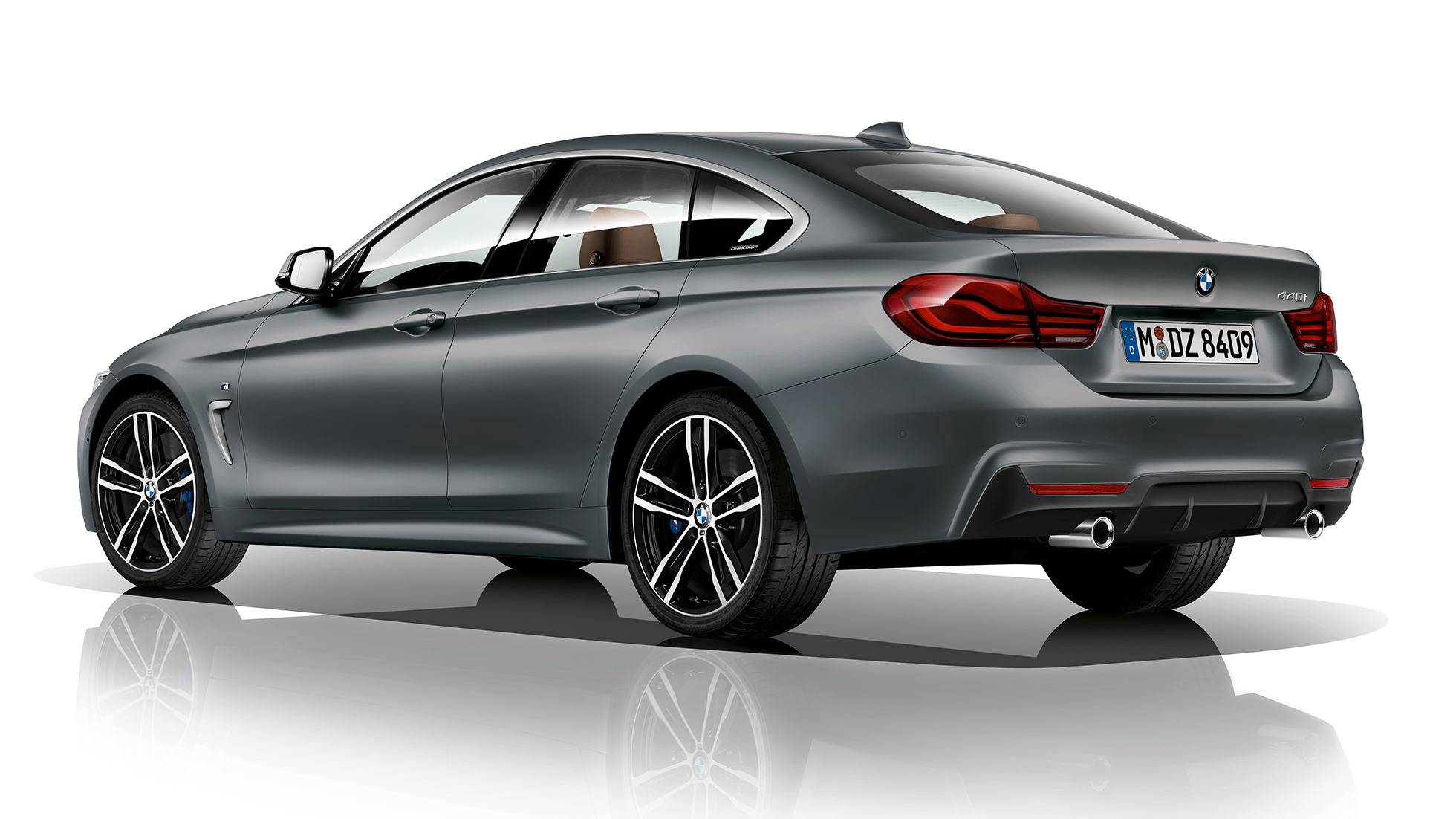 BMW serije 4 Gran Coupé, Model M Sport v zadnjem polprofilu BMW serije 4 Gran Coupé, Model M Sport v zadnjem polprofilu