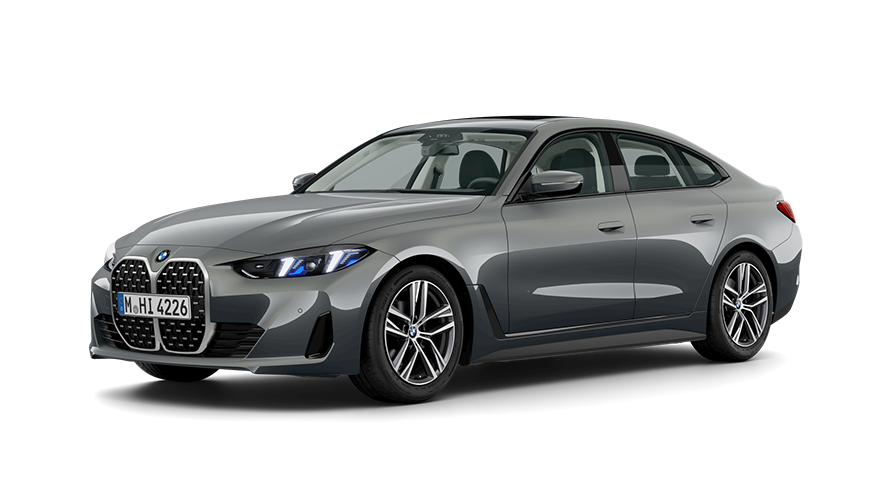 BMW serije 4, BMW serije 4 Gran Coupé, G26, 2024, tričetrtinski stranski pogled BMW serije 4, BMW serije 4 Gran Coupé, G26, 2024, tričetrtinski stranski pogled