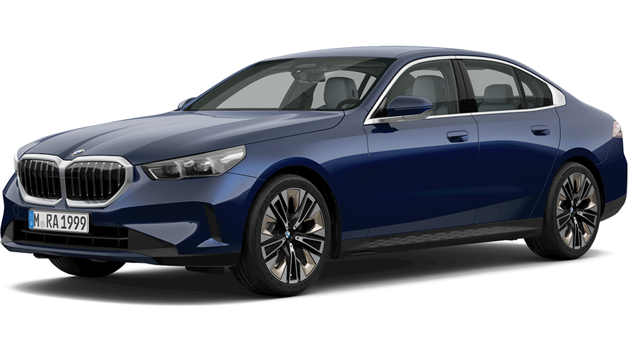 BMW serije 5 Limuzina, G60, ICE, 2023, tričetrtinski pogled od spredaj med mirovanjem BMW serije 5 Limuzina, G60, ICE, 2023, tričetrtinski pogled od spredaj med mirovanjem