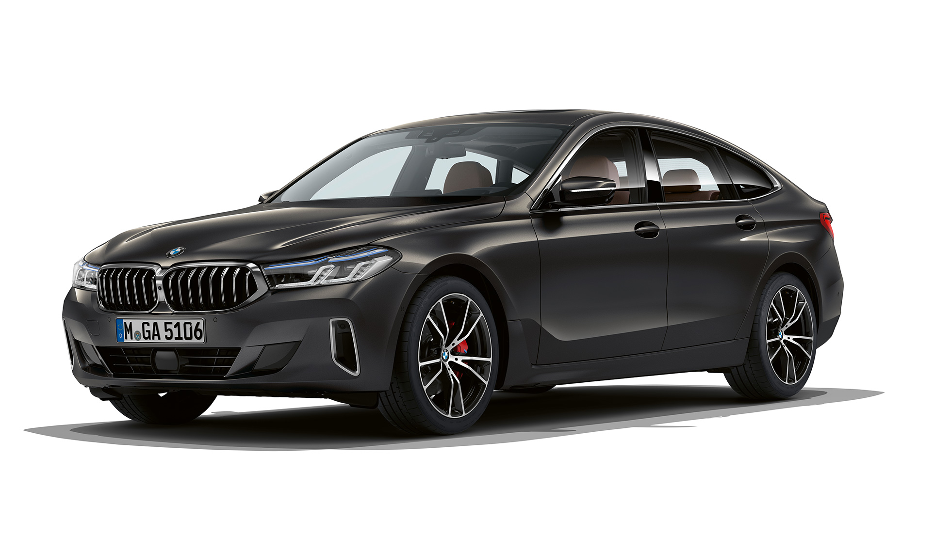 BMW serije 6 Gran Turismo, Luxury Line, G32, 2020 BMW serije 6 Gran Turismo, G32, 640d xDrive, 2020, Luxury Line, Dravit Grey, tričetrtinski pogled od spredaj