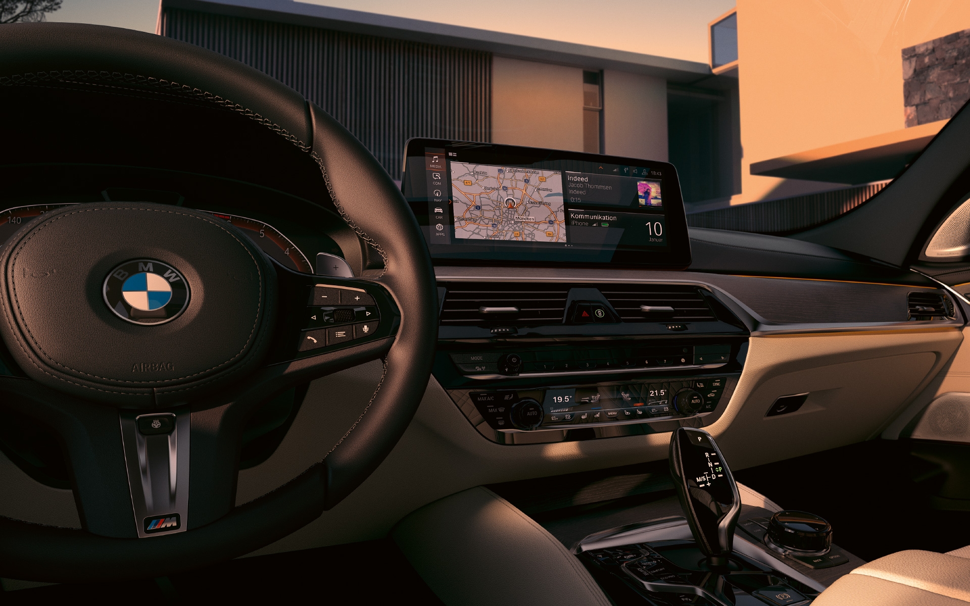Kokpit v BMW serije 6 Gran Turismo, G32, 2020 Kokpit v BMW serije 6 Gran Turismo, 640i xDrive, G32, 2020, notranjost