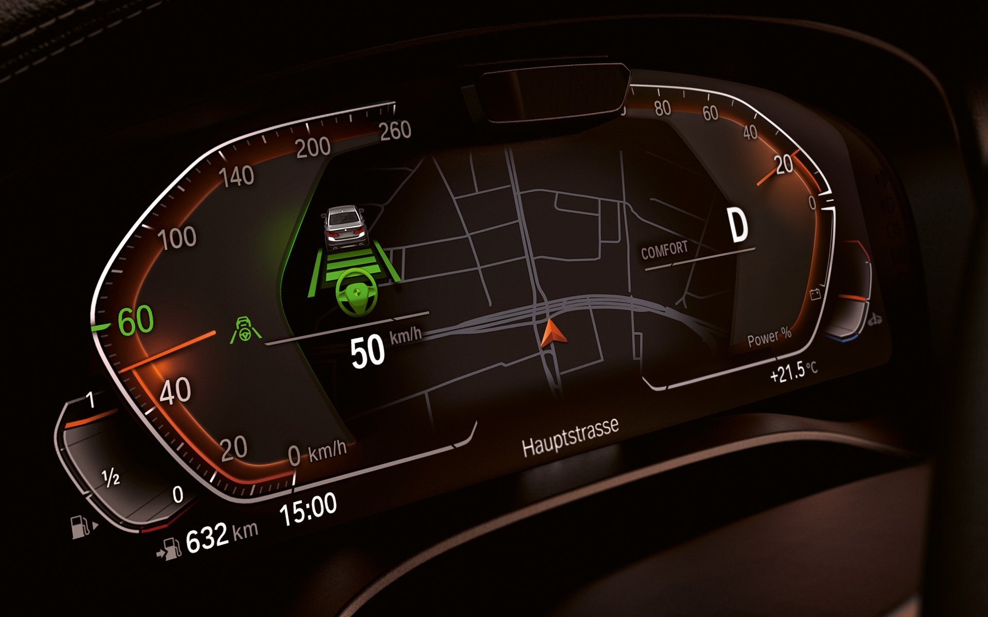 BMW Live Cockpit Professional v BMW serije 6 Gran Turismo, G32, 2020 BMW Live Cockpit Professional v BMW serije 6 Gran Turismo, G32, 2020, notranjost